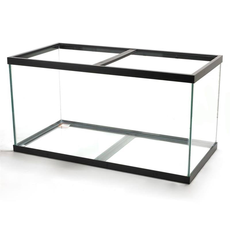120 Gal 48X24X24 Black Trim Aquarium Q9050