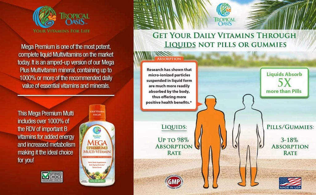 Mega Multi-Vitamin 32 fl oz Liq J20828