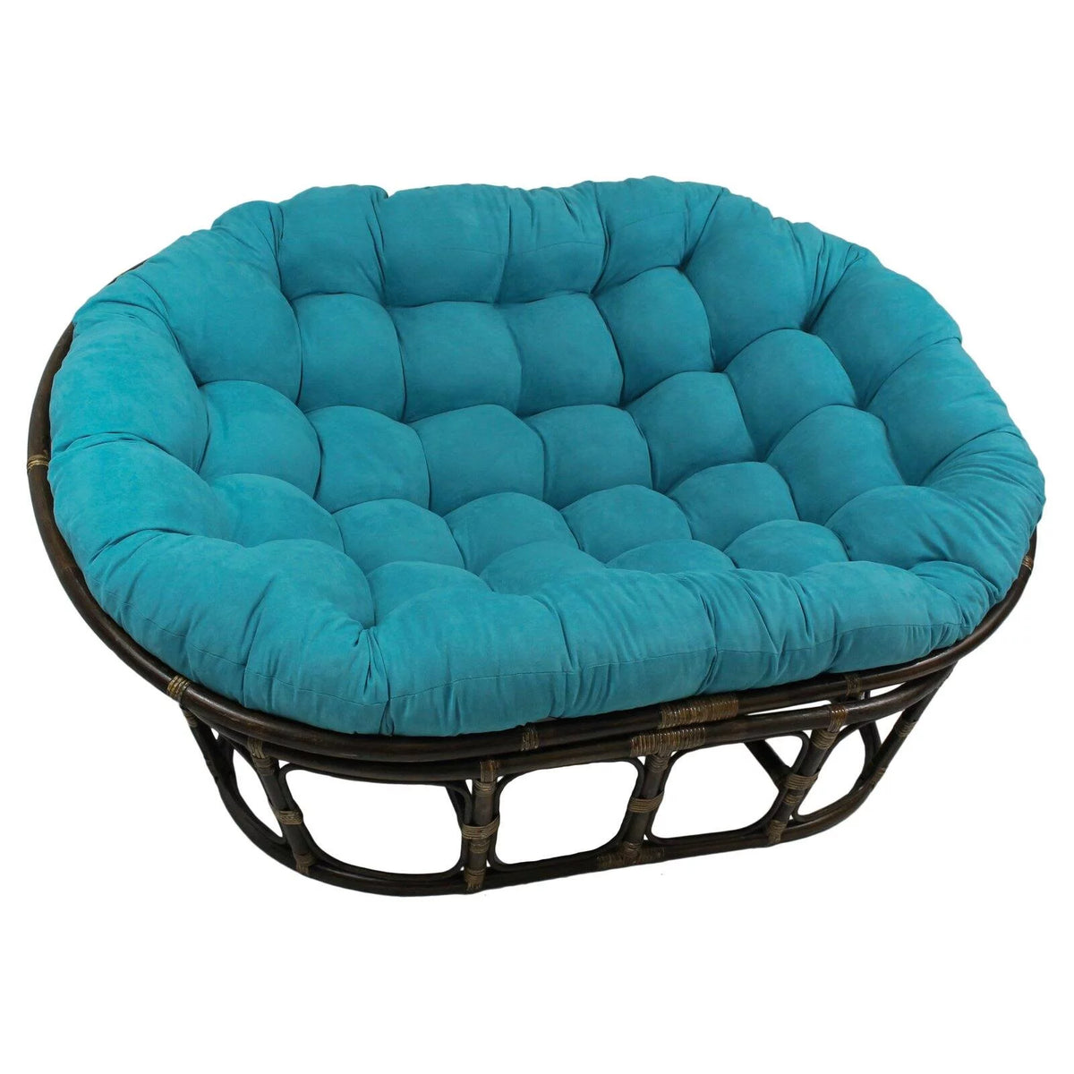 Double Papasan Chair with Micro Suede Cushion Y796