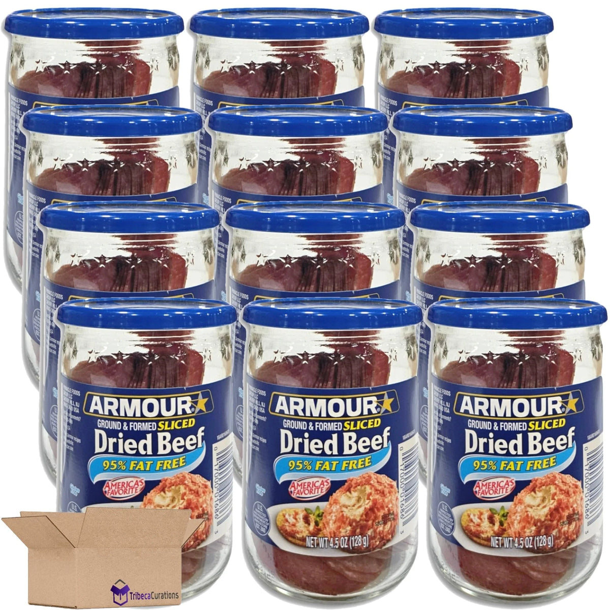 4.5 Ounce Pack of 12 Sliced Dried Beef W827844