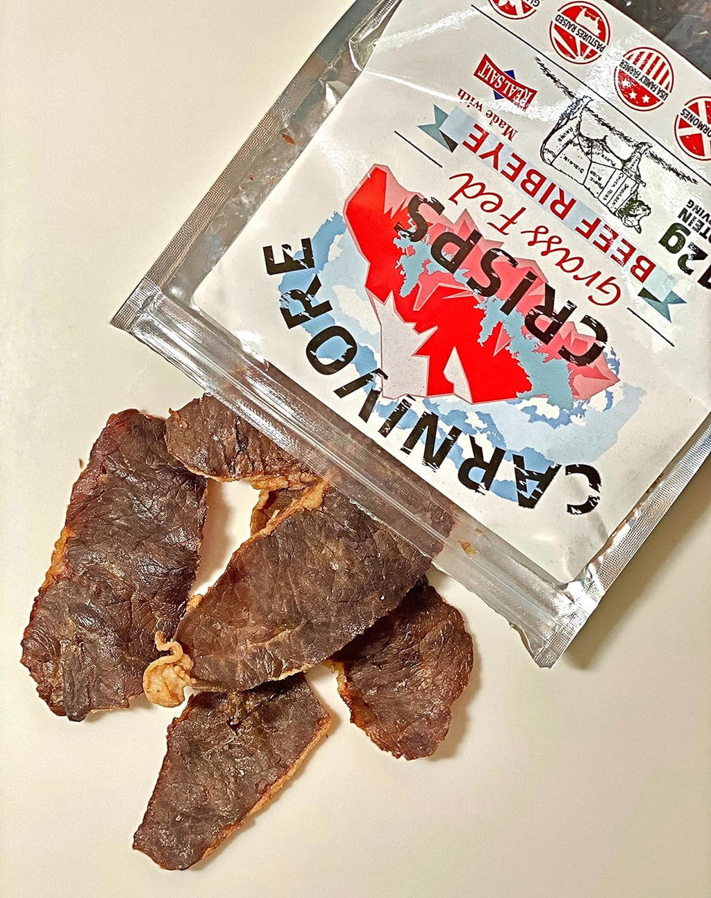 Beef Ribeye Crisps, (3) 1.5 oz Bag B7649