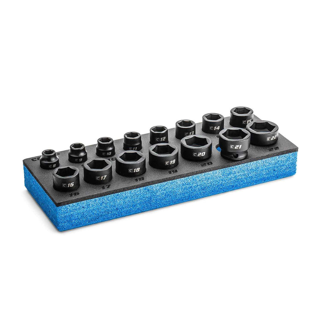 3/8 in. Drive Stubby Impact Socket Set I218715