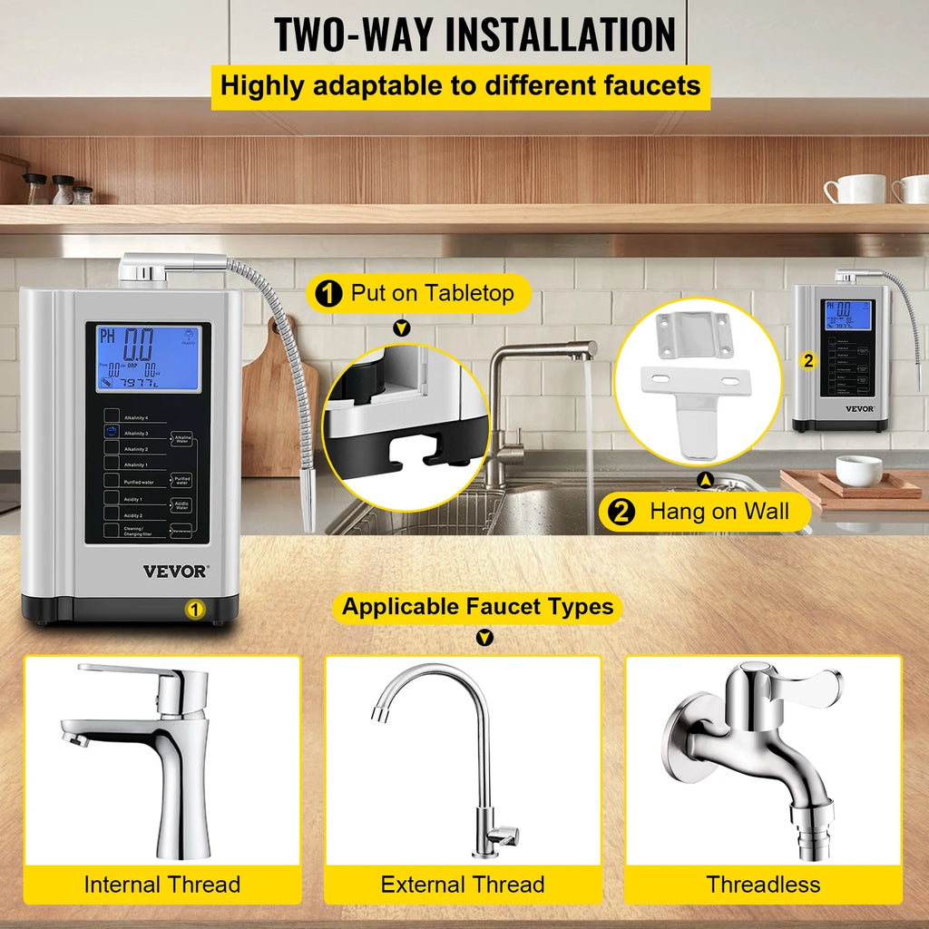 Alkaline Water Purifier with LCD Panel E7489