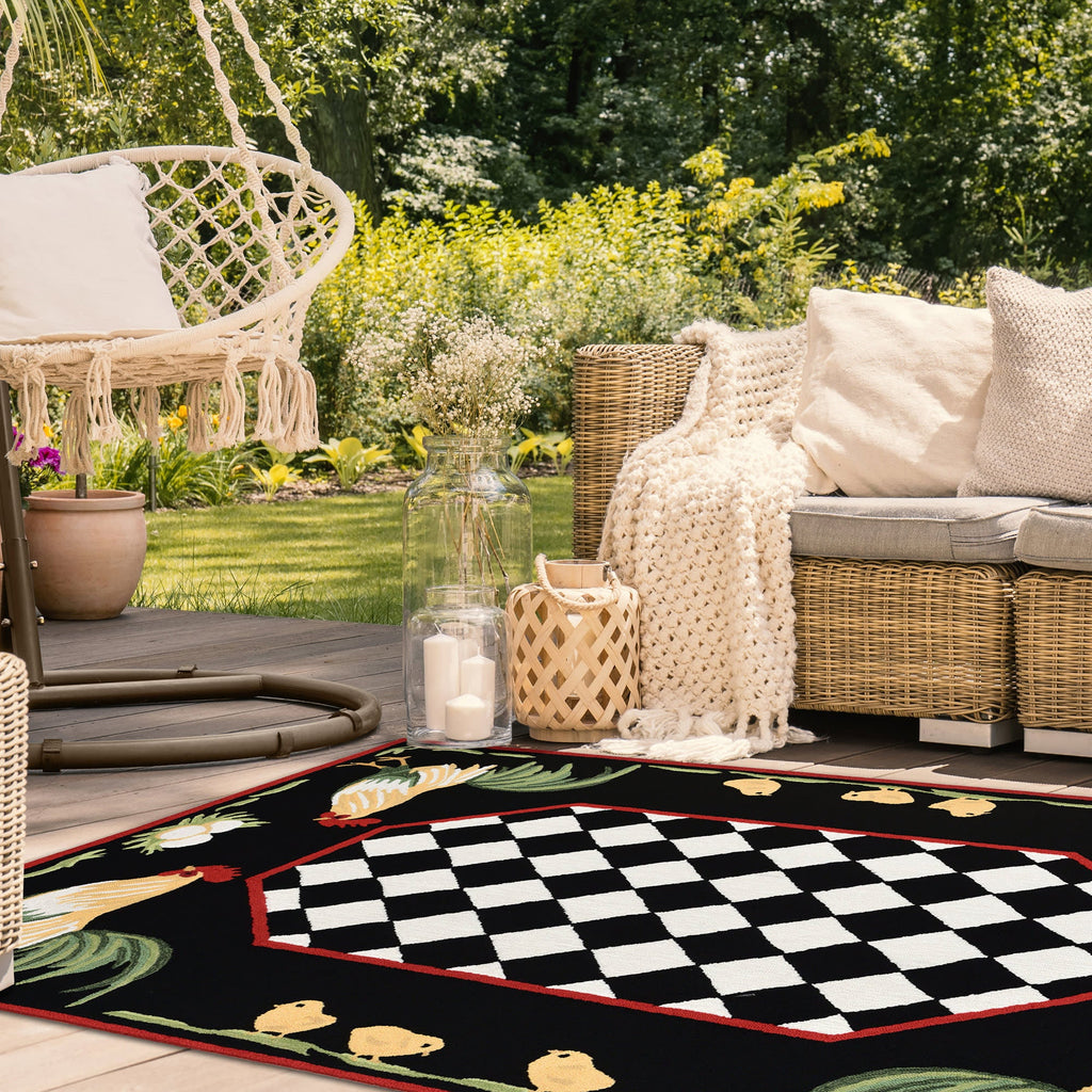 Frontporch Rooster Indoor Outdoor Mat