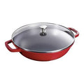 Cast Iron Wok with Lid K611