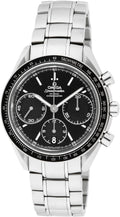 Black Dial Stainless Steel Automatic Chronograph Watch V489