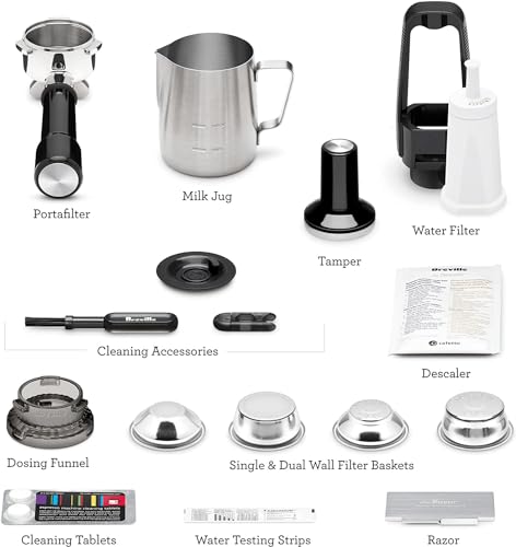 Brushed Stainless Steel Espresso Machine Z49845