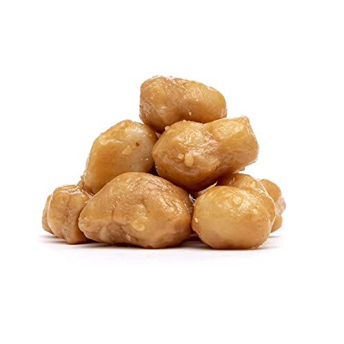 Sweet Glazed Coconut Dry Roasted Half and Whole Macadamia Nuts J37701