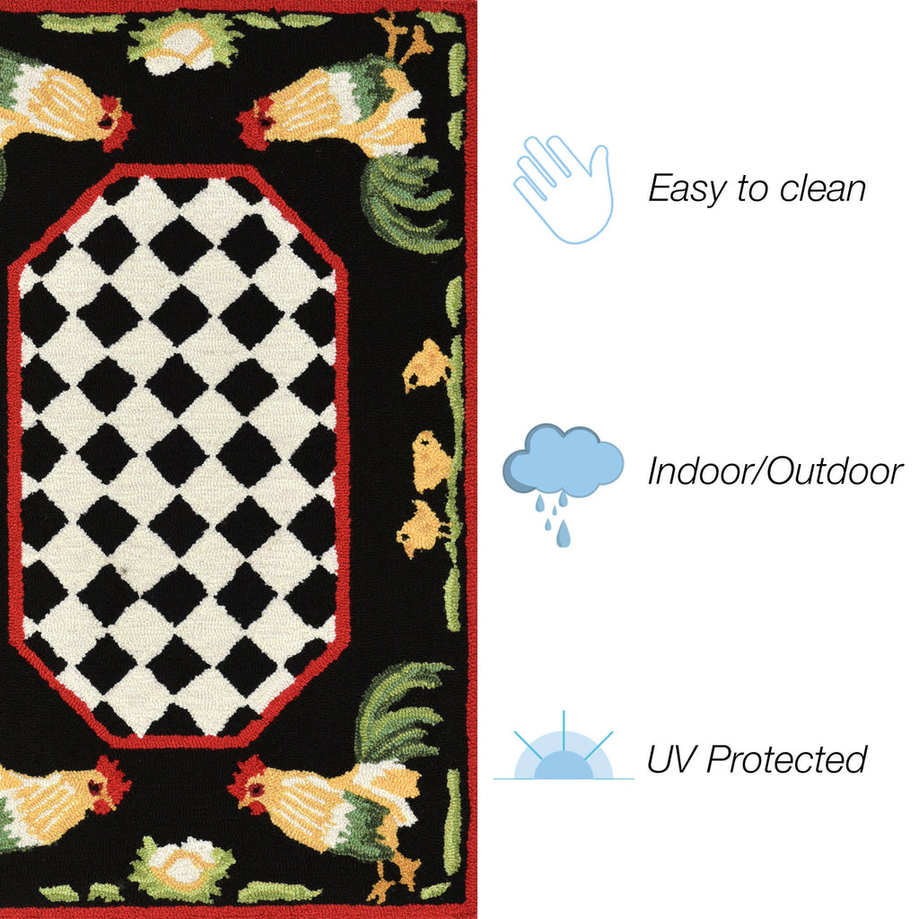 Frontporch Rooster Indoor Outdoor Mat