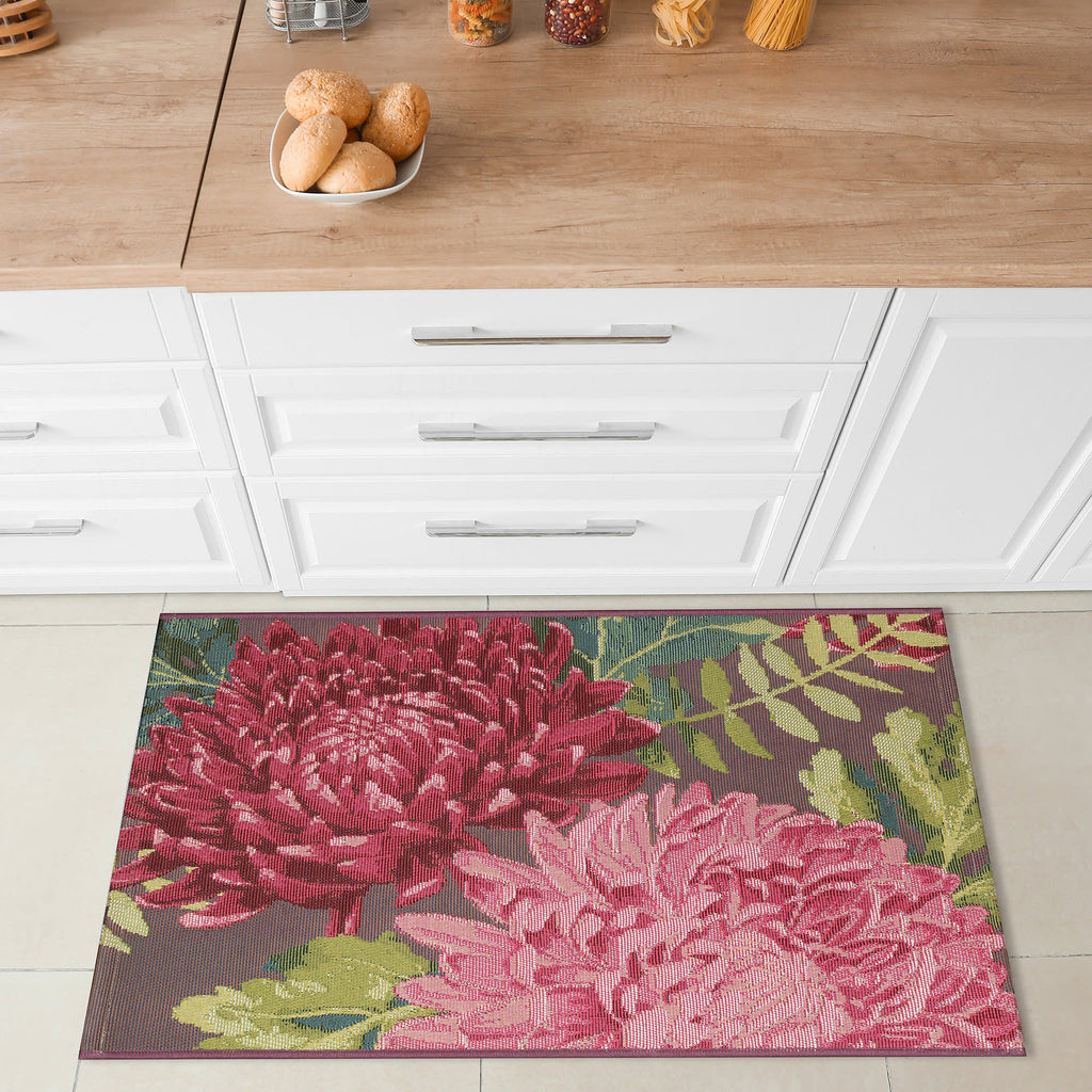 Esencia Mums Indoor Outdoor Mat