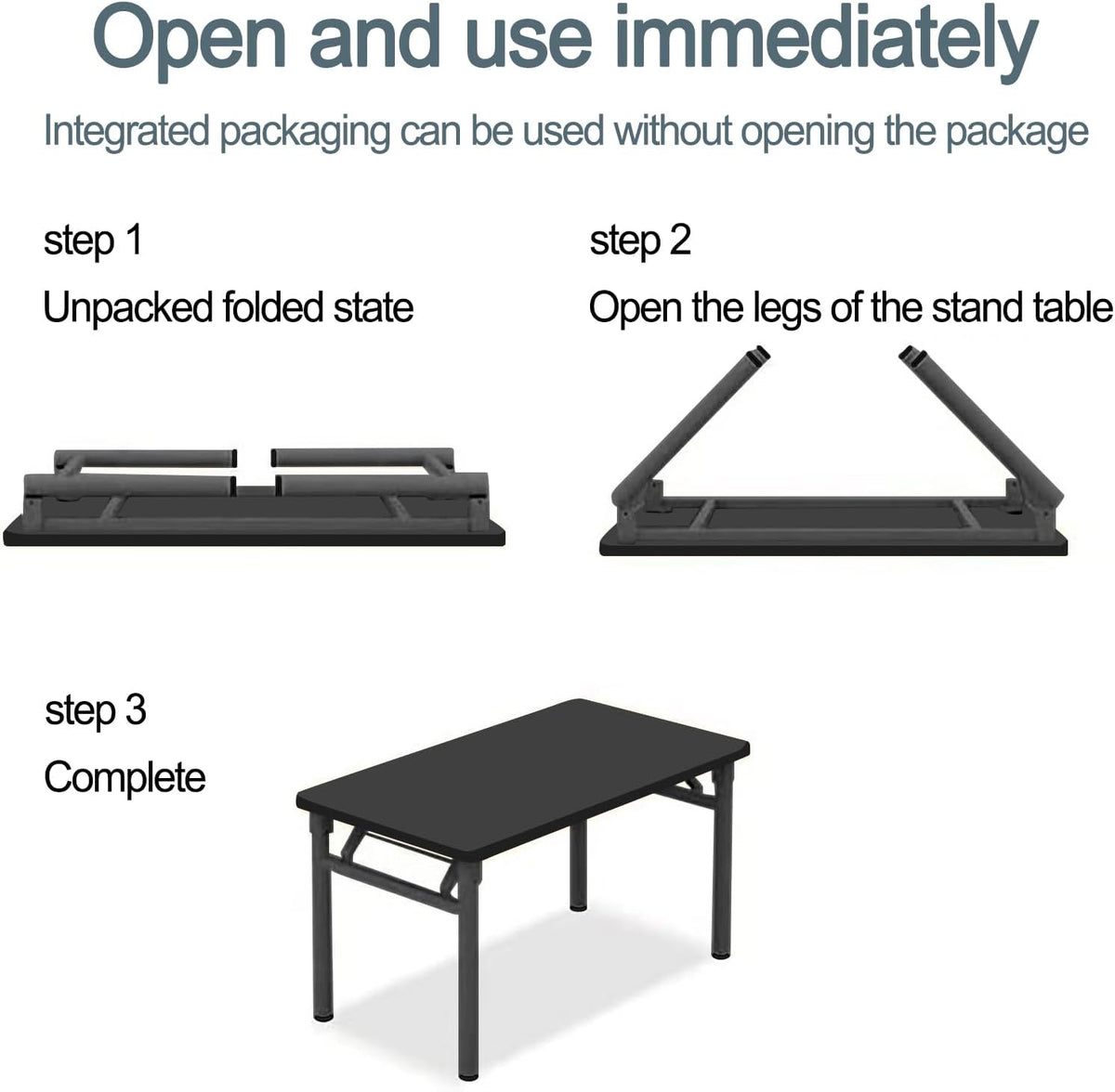 Space Saving Foldable Computer Desk X4250