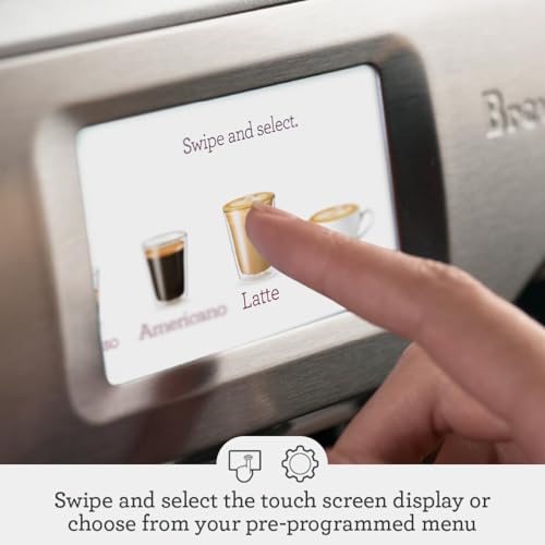 Brushed Stainless Steel Espresso Machine Z49845