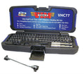 77 Piece Half Cut Stubby Bit Set I5614
