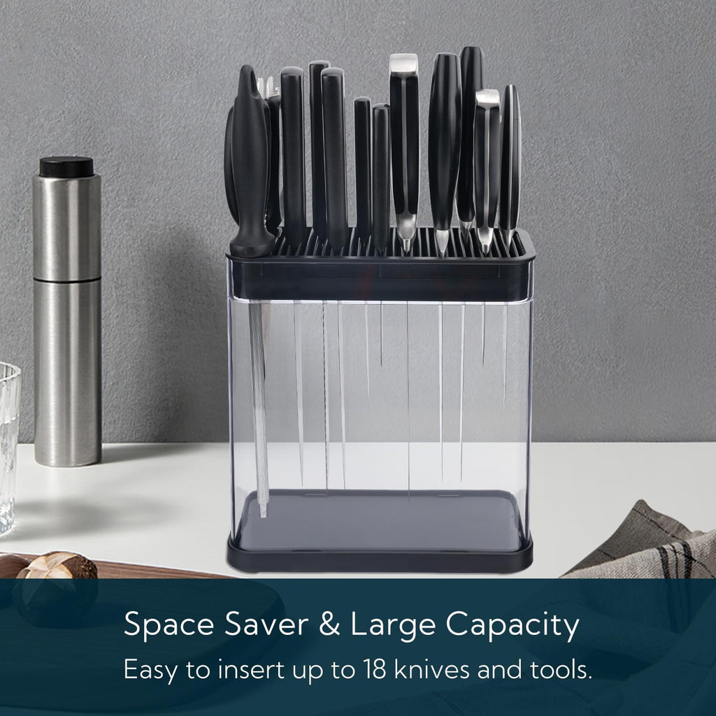 XL Bamboo Knife Block Holder 20 Slot K446942