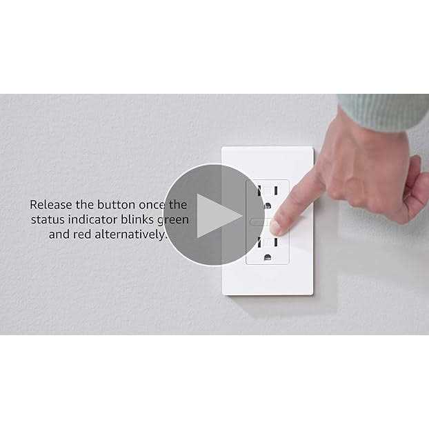 Smart In-Wall Outlet with 2 Individually Controlled Outlets V42882