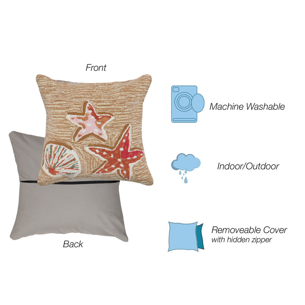 Frontporch Beachcomber Indoor Outdoor Throw Pillow