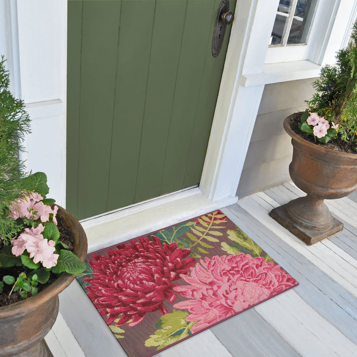 Esencia Mums Indoor Outdoor Mat