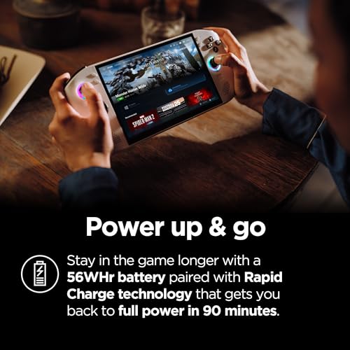 Glacier White 8" 120Hz Mobile Gaming Console R9887