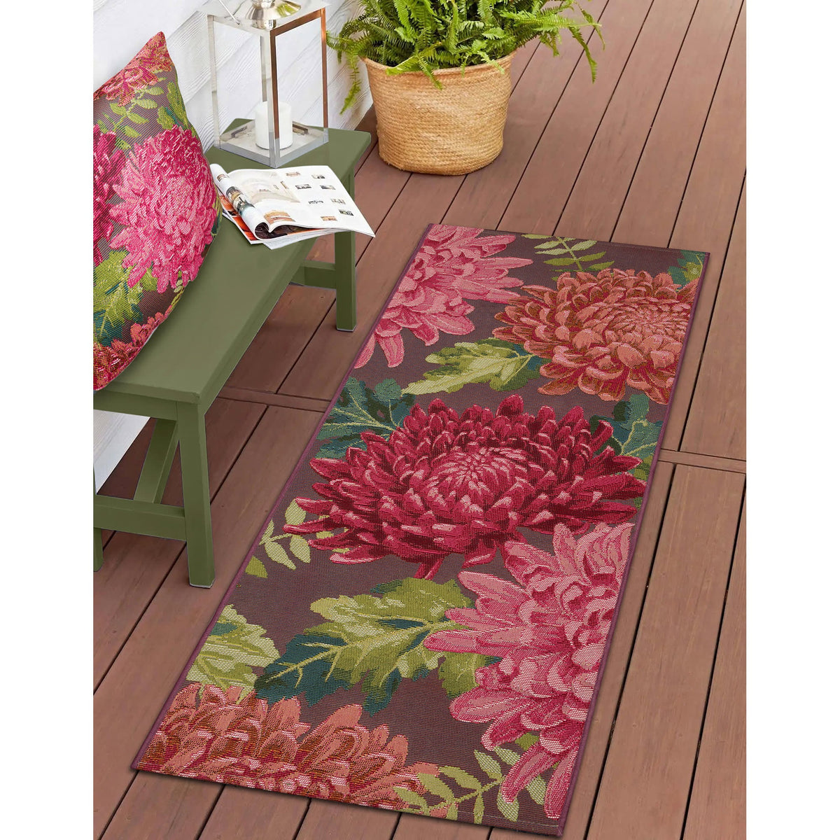 Esencia Mums Indoor Outdoor Mat