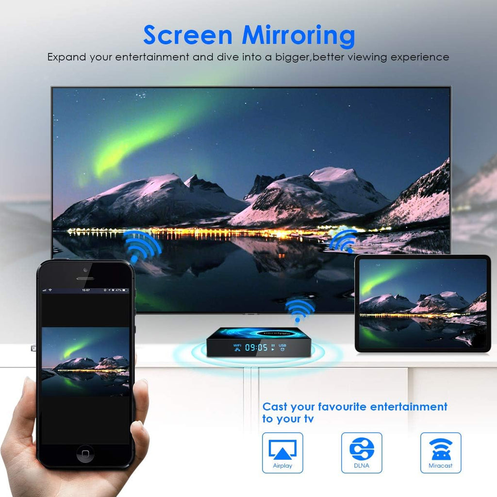 Android TV Box 4GB RAM 128GB ROM 6K HDR M509