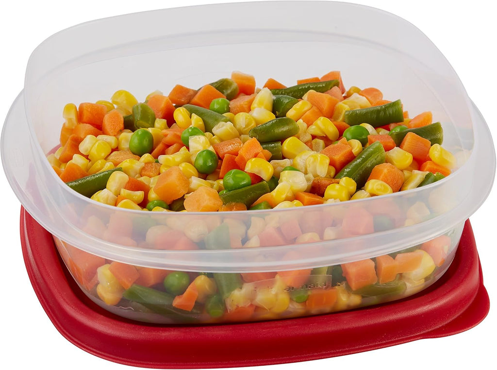 3 Cup Red Food Storage Container T974