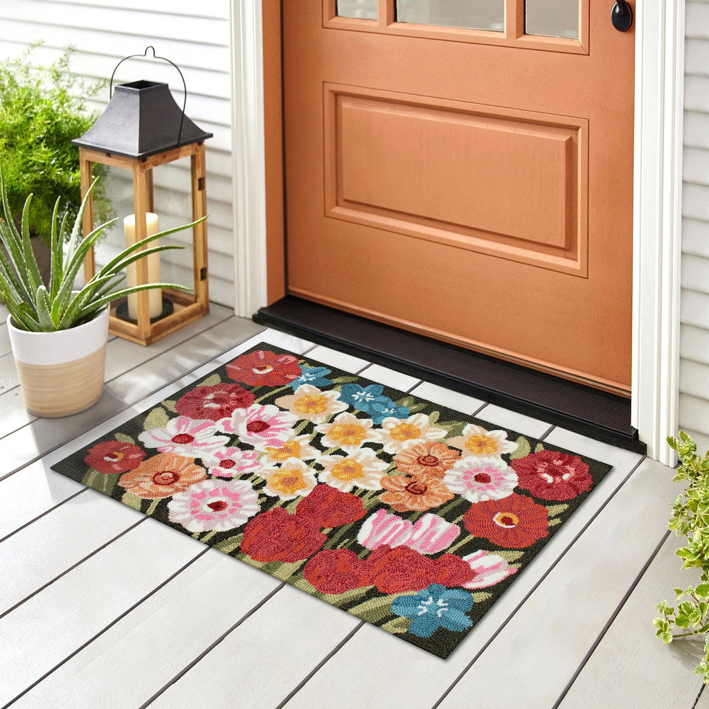 Frontporch Flower Patch Indoor Outdoor Mat