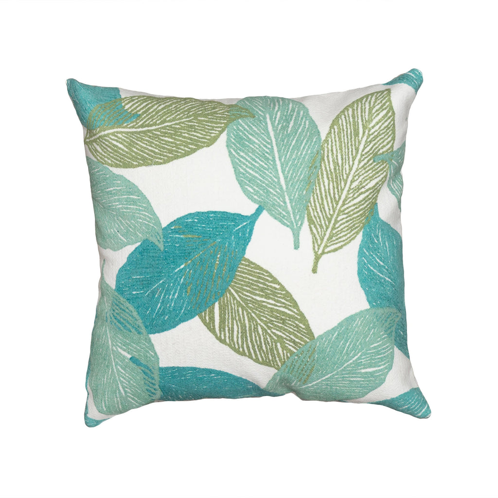 Mystic Leaf Indoor Outdoor Throw Pillow