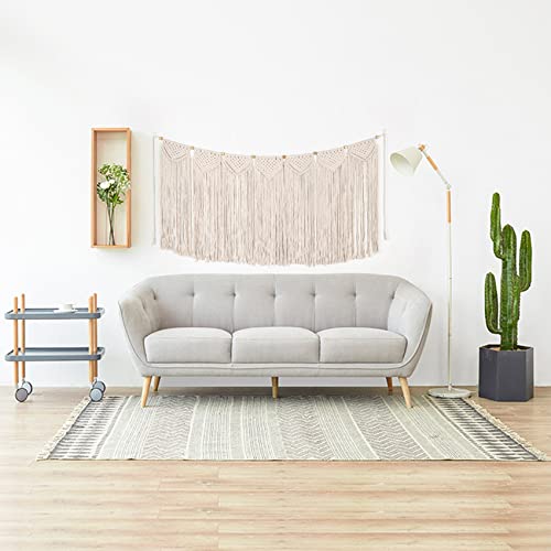 Macrame Curtains Valance Wall Hanging Treatments F275