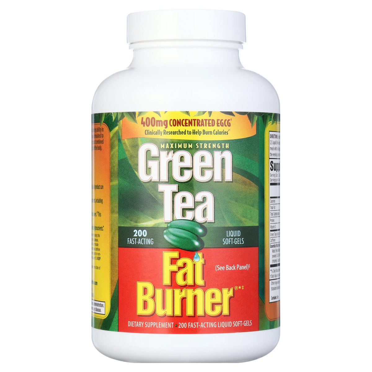 200 Capsules Green Tea Supplement B53856