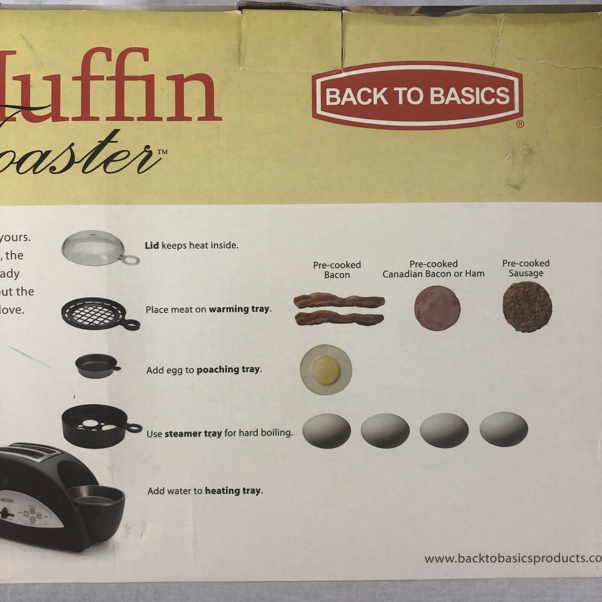 Egg & Muffin Toaster S4910