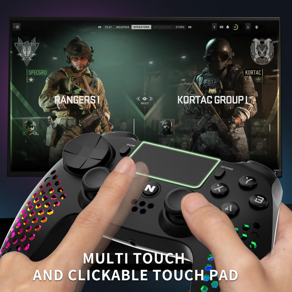 RGB Wireless Controller for PS4/PS5/PC/Android/iOS T615139