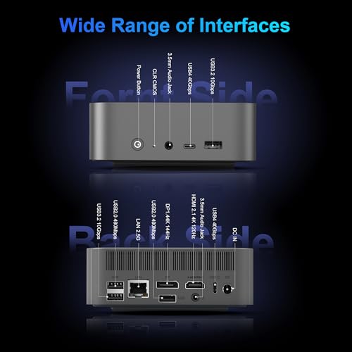 Mini PC AMD Ryzen 7 8745HS 24GB DDR5 1TB PCIE4.0 SSD R962
