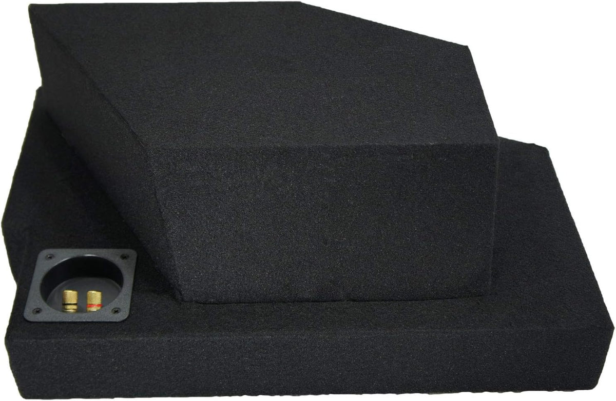 Single 10 Subwoofer Custom Fit Sub Box Speaker Enclosure Q90720