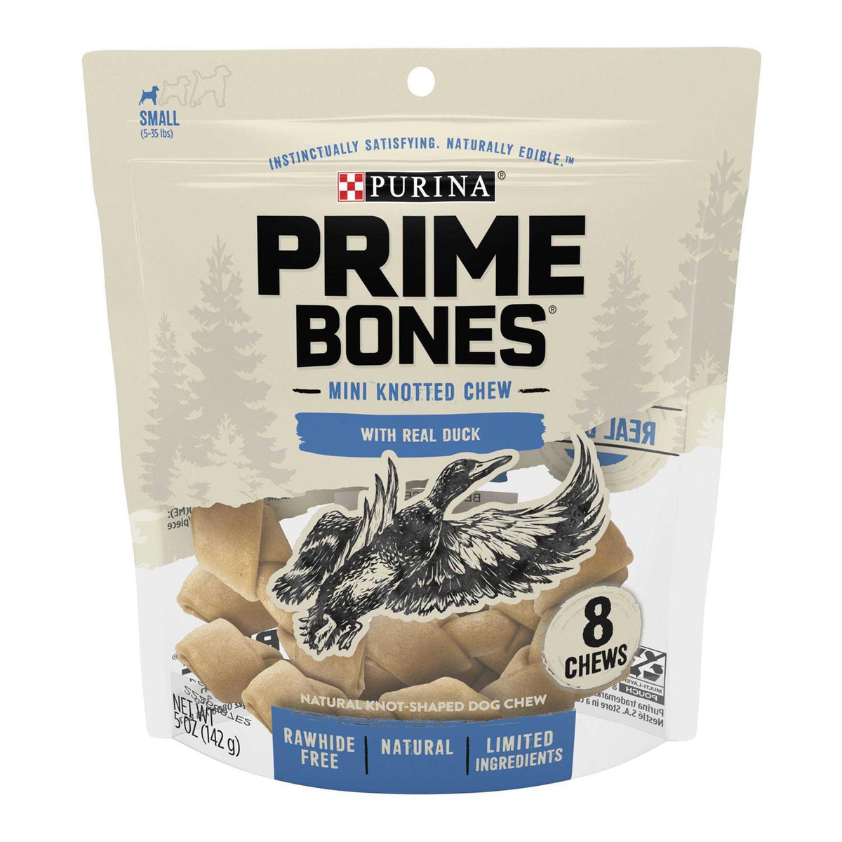 Mini Knotted Chews Rawhide Free Natural Dog Treats E770