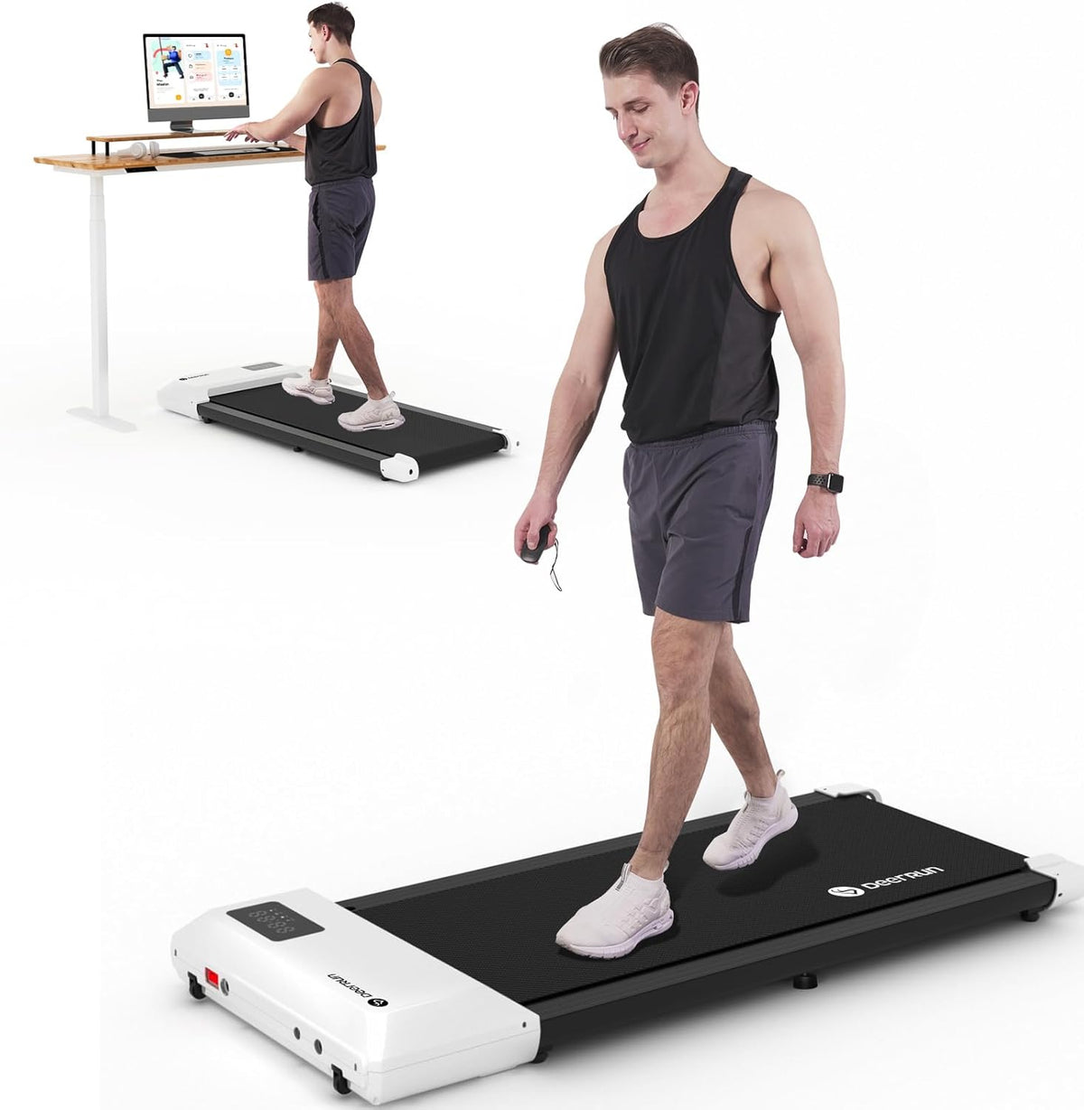 Walking Pad Treadmill with 265lbs Capacity I9063