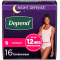 Blush Disposable Overnight Incontinence Underwear for Women, Small, 26 Count U77989