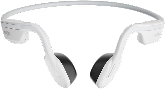 White Bluetooth Bone Conduction Sports Headphones O669868