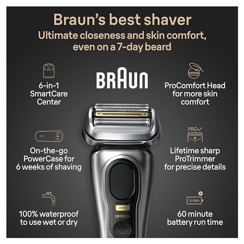 Rechargeable Wet & Dry Electric Shaver S6410