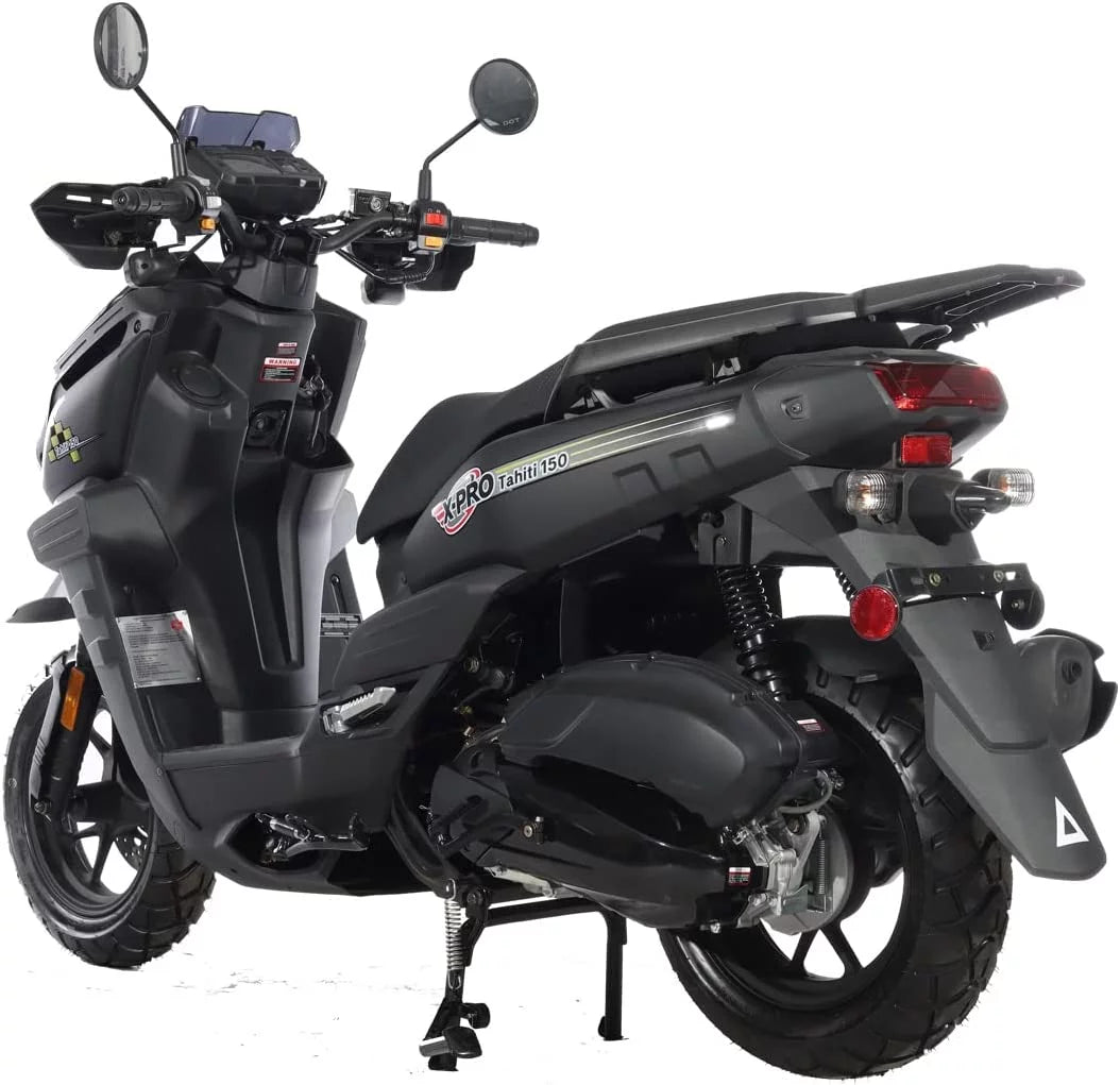 150cc Gas Moped Scooter with 12" Aluminum Wheels P285898