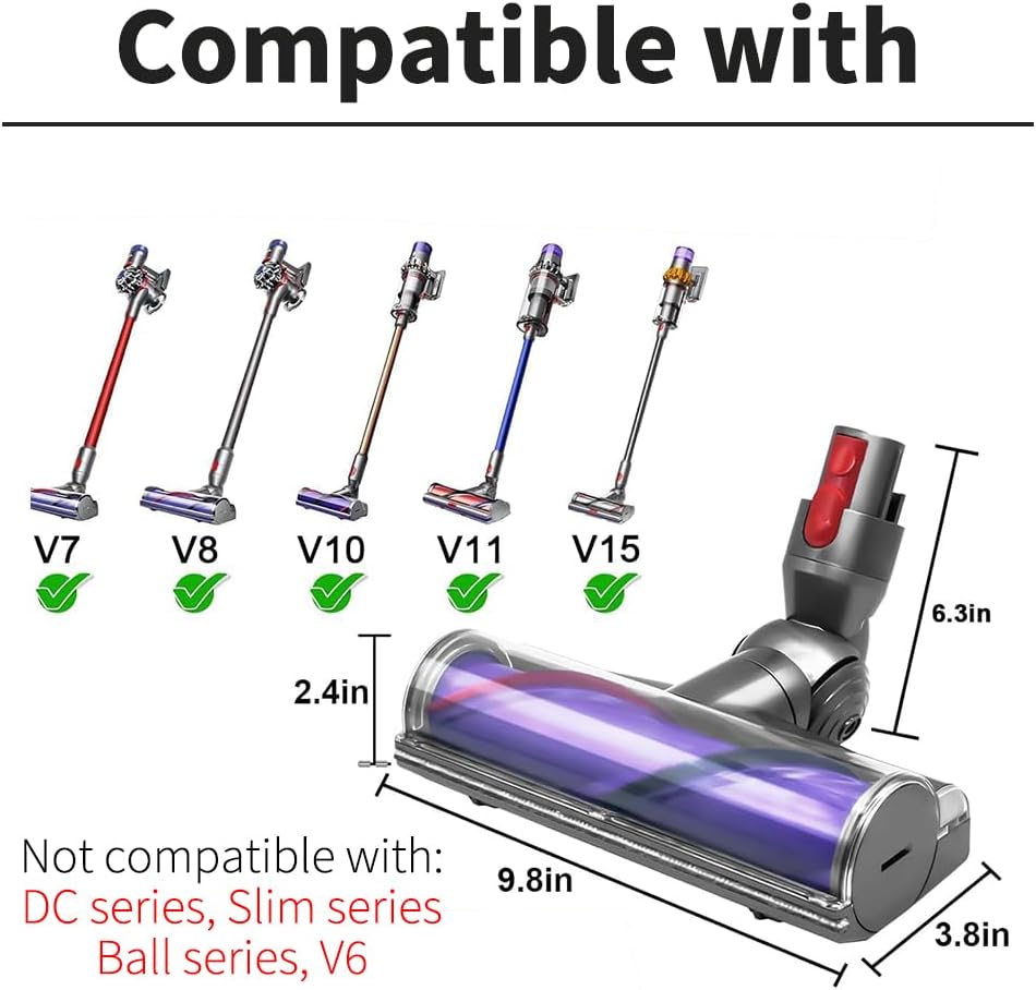 Quick-Release Motorhead for Dyson Vacuums X804