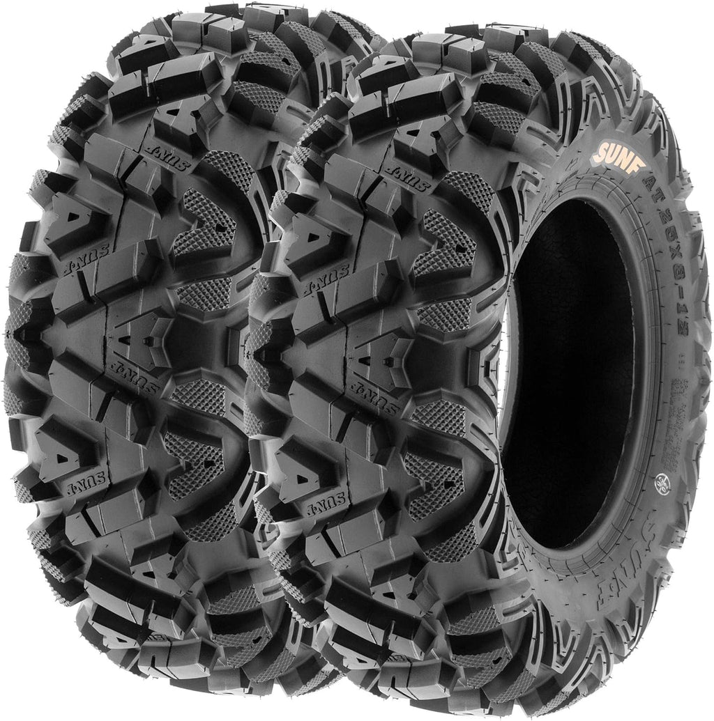 Set of 4 ATV UTV Tires 26x9-14 & 26x11-14 6PR Tubeless M364