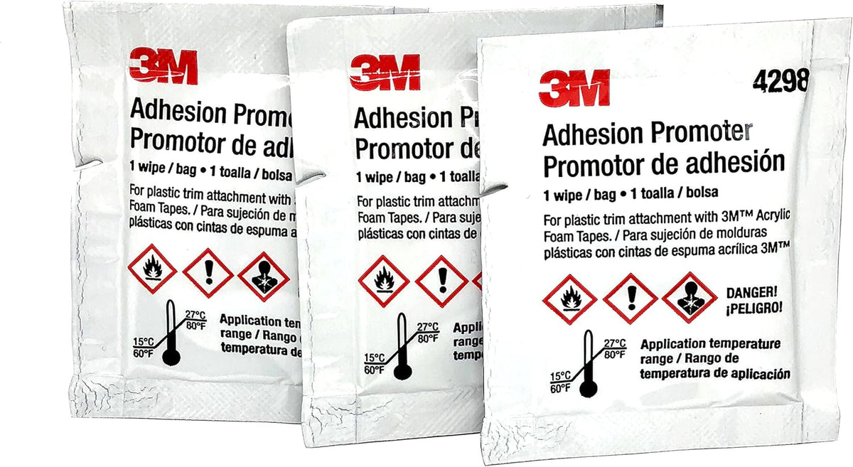 3M Adhesion Promoter, Sponge Applicator (3) U10500