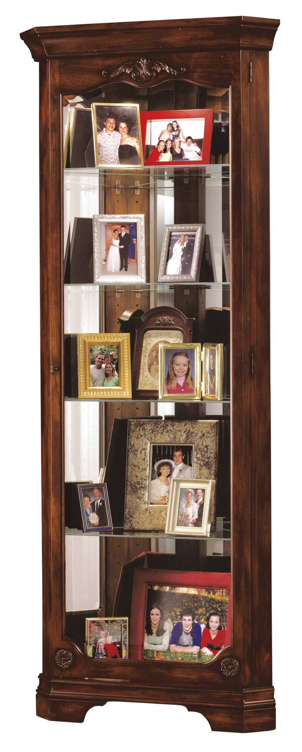 Corner Curio Cabinet F493109