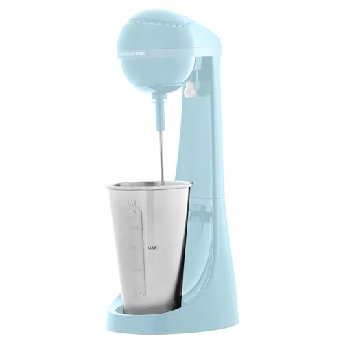 Blue 15.2 Oz Stainless Steel Milkshake Maker Machine V582627