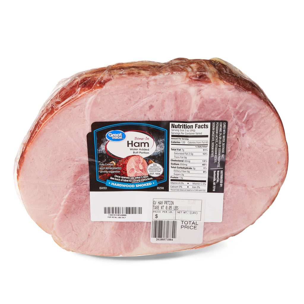 4.5 - 15.8 lb Bone in Ham D409