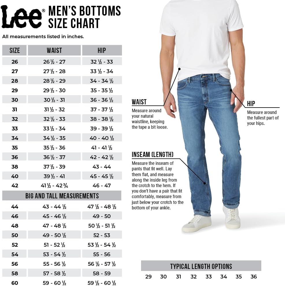 Regular Fit Straight Leg Jean, Light Stone, 36W x 29L T5382