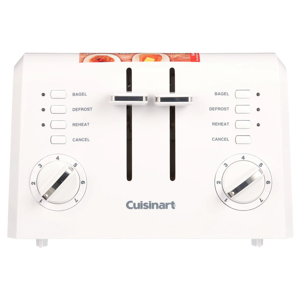 4 Slice Compact Plastic Toaster Y16708