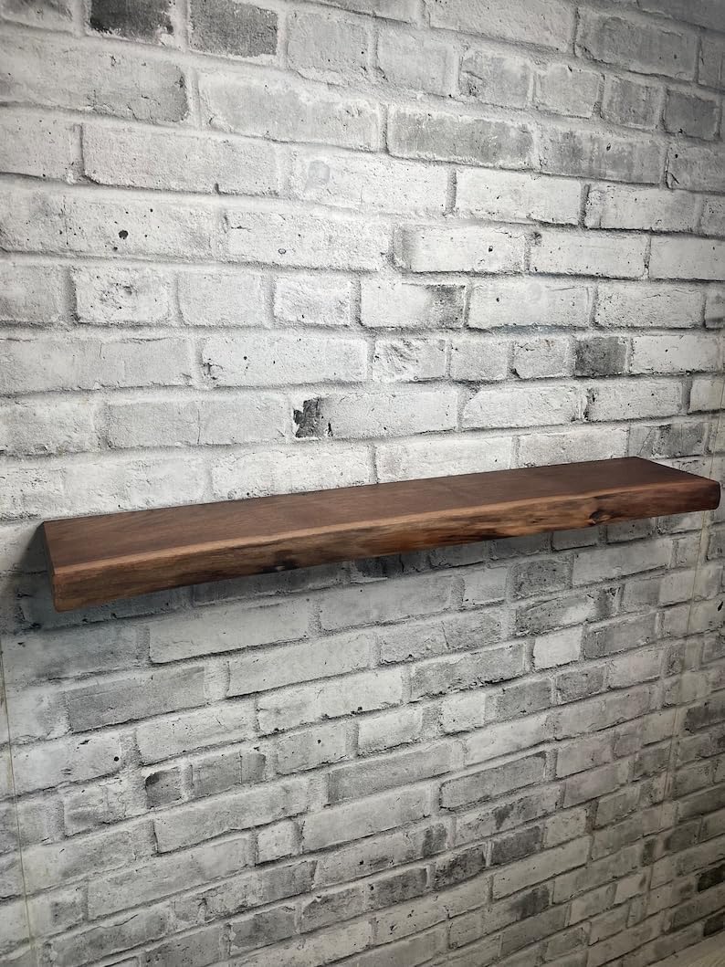 Live Edge Walnut Floating Shelf L744060