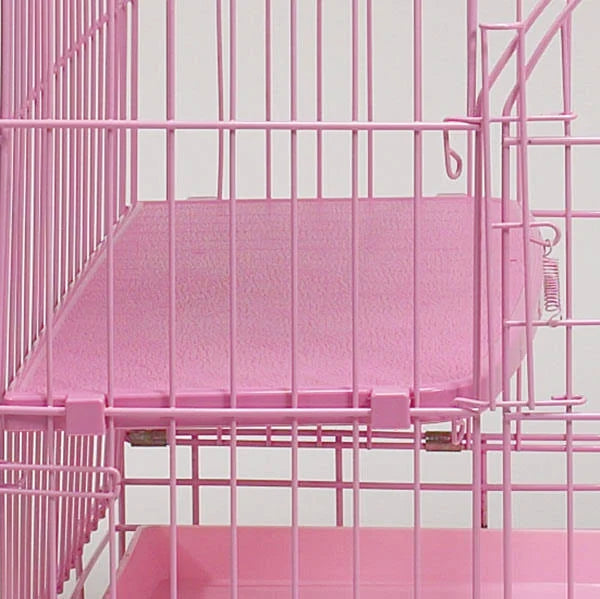 Black Foldable Cat Cage W42777