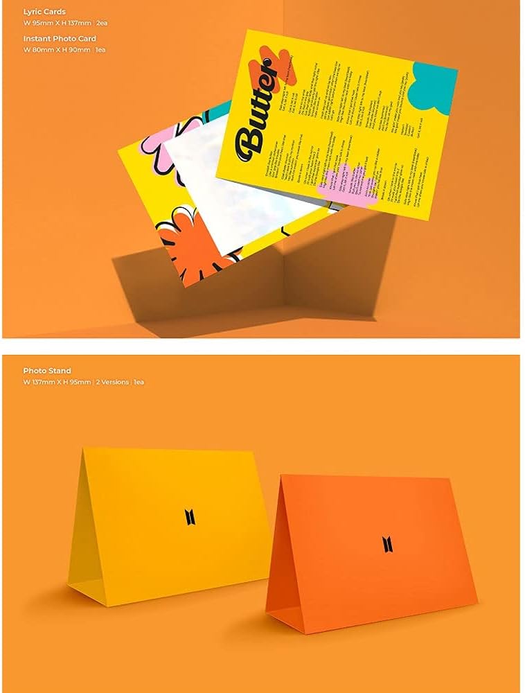 Butter Album with Extra Photocards Set (Cream+Peaches ver.) W58157